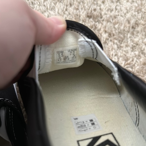 Vans Black Slip-On Shoes - Picture 8 of 9